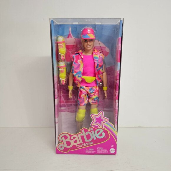 BARBIE The Movie KEN Roller Blades NEW IN BOX Inline Skates Ryan Gosling Mattel - Picture 1 of 7